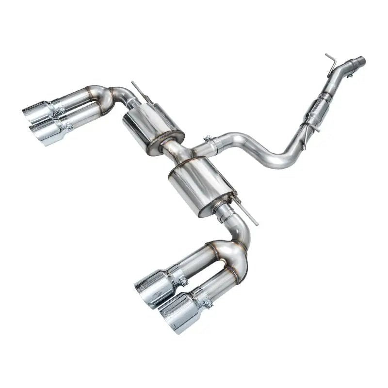 AWE 22-24 Audi 8Y S3 Touring Edition Exhaust - Chrome Silver Tips - Get it from Bo