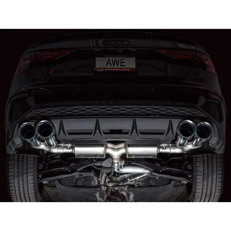 AWE 22-24 Audi 8Y S3 Touring Edition Exhaust - Chrome Silver Tips - Get it from Bo