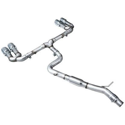 AWE 22-24 Audi 8Y S3 Track Edition Exhaust - Chrome Silver Tips - Get it from Bo