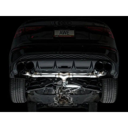 AWE 22-24 Audi 8Y S3 Track Edition Exhaust - Diamond Black Tips - Get it from Bo