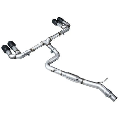 AWE 22-24 Audi 8Y S3 Track Edition Exhaust - Diamond Black Tips - Get it from Bo