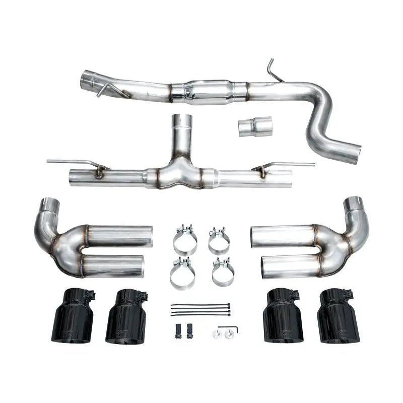 AWE 22-24 Audi 8Y S3 Track Edition Exhaust - Diamond Black Tips - Get it from Bo