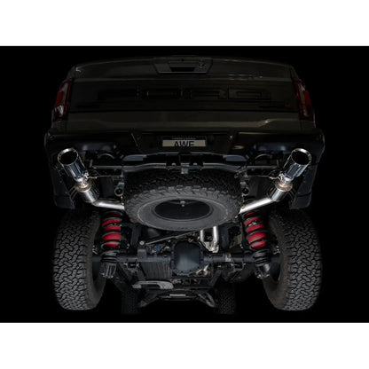 AWE Gen 3 Raptor R SwitchPath Exhaust - Chrome Silver Tips - Get it from Bo