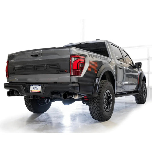 AWE Gen 3 Raptor R SwitchPath Exhaust - Diamond Black Tips - Get it from Bo