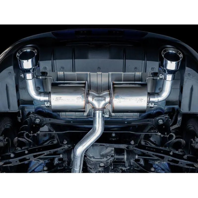 AWE Subaru BRZ/ Toyota GR86/ Toyota 86 Touring Edition Cat-Back Exhaust- Chrome Silver Tips - Get it from Bo
