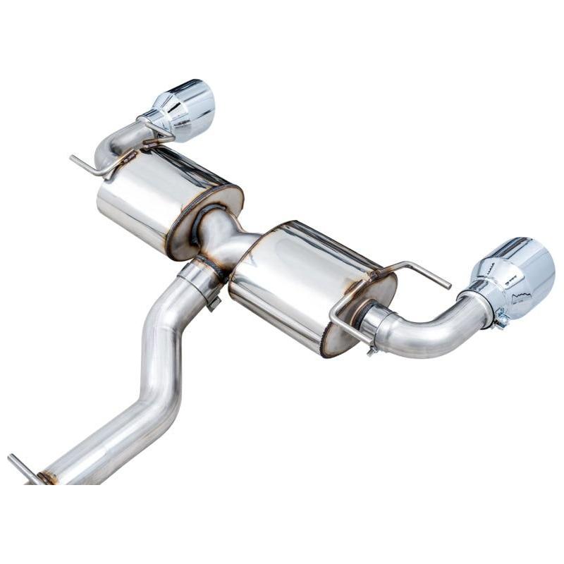 AWE Subaru BRZ/ Toyota GR86/ Toyota 86 Touring Edition Cat-Back Exhaust- Chrome Silver Tips NP Motorsports