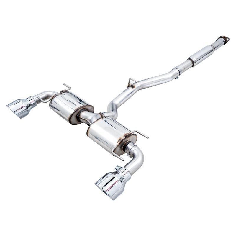 AWE Subaru BRZ/ Toyota GR86/ Toyota 86 Touring Edition Cat-Back Exhaust- Chrome Silver Tips NP Motorsports