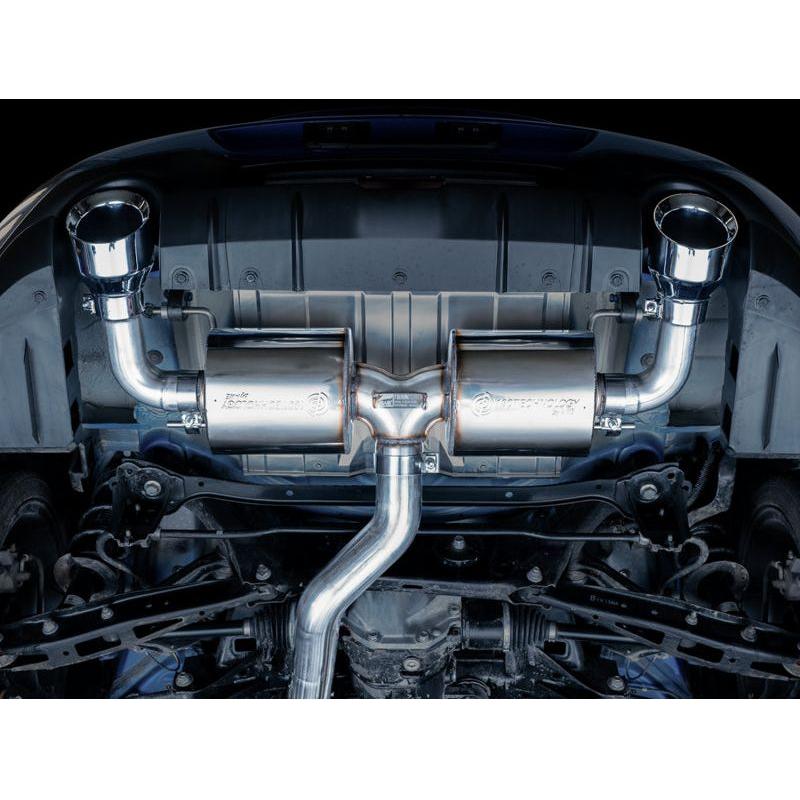 AWE Subaru BRZ/ Toyota GR86/ Toyota 86 Touring Edition Cat-Back Exhaust- Chrome Silver Tips NP Motorsports