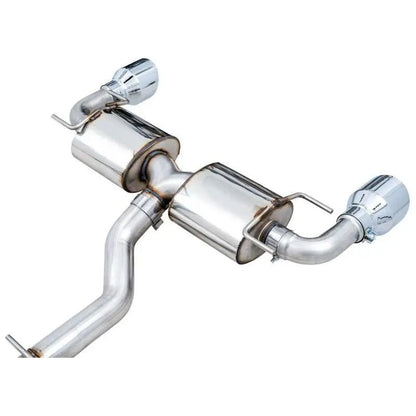 AWE Subaru BRZ/ Toyota GR86/ Toyota 86 Touring Edition Cat-Back Exhaust- Chrome Silver Tips - Get it from Bo