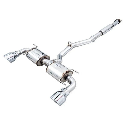AWE Subaru BRZ/ Toyota GR86/ Toyota 86 Touring Edition Cat-Back Exhaust- Chrome Silver Tips - Get it from Bo