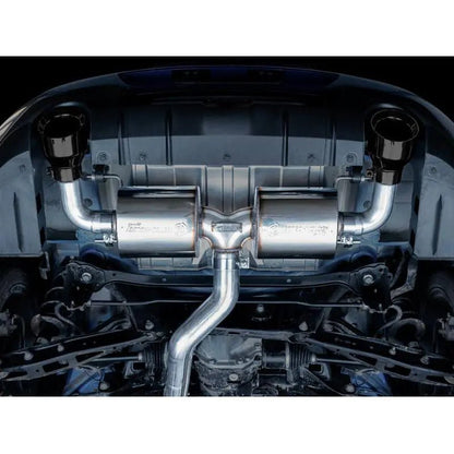AWE Subaru BRZ/ Toyota GR86/ Toyota 86 Touring Edition Cat-Back Exhaust- Diamond Black Tips - Get it from Bo