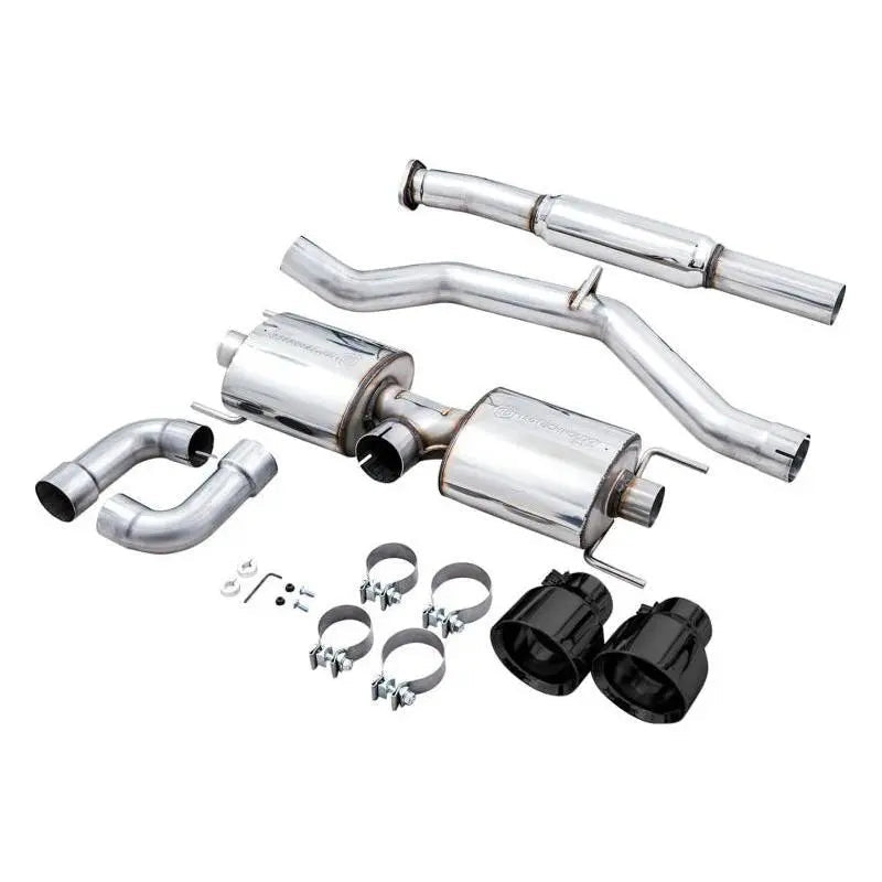 AWE Subaru BRZ/ Toyota GR86/ Toyota 86 Touring Edition Cat-Back Exhaust- Diamond Black Tips - Get it from Bo