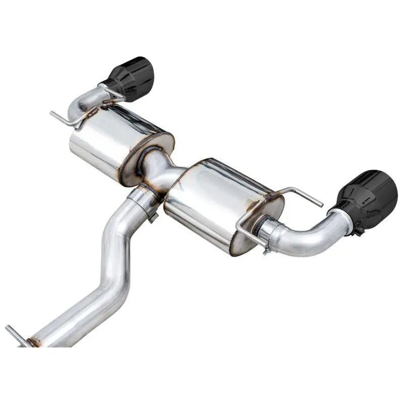 AWE Subaru BRZ/ Toyota GR86/ Toyota 86 Touring Edition Cat-Back Exhaust- Diamond Black Tips - Get it from Bo