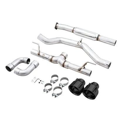 AWE Subaru BRZ / Toyota GR86 / Toyota 86 Track Edition Cat-Back Exhaust- Diamond Black Tips NP Motorsports