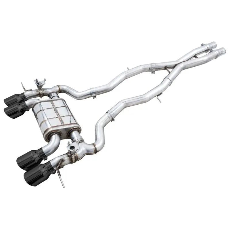 AWE SwitchPath Catback Exhaust for BMW G8X M3/M4 - Diamond Black Tips - Get it from Bo