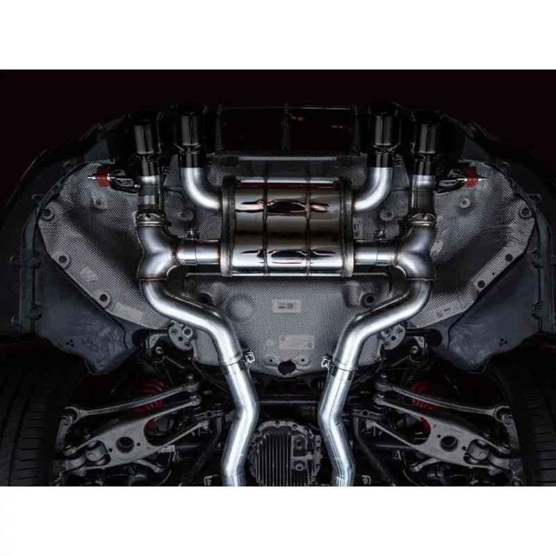 AWE SwitchPath Catback Exhaust for BMW G8X M3/M4 - Diamond Black Tips - Get it from Bo