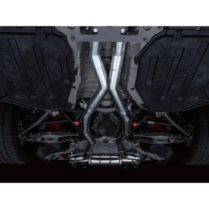 AWE SwitchPath Catback Exhaust for BMW G8X M3/M4 - Diamond Black Tips - Get it from Bo
