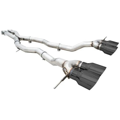 AWE Track Edition Catback Exhaust for BMW G8X M3/M4 - Diamond Black Tips NP Motorsports