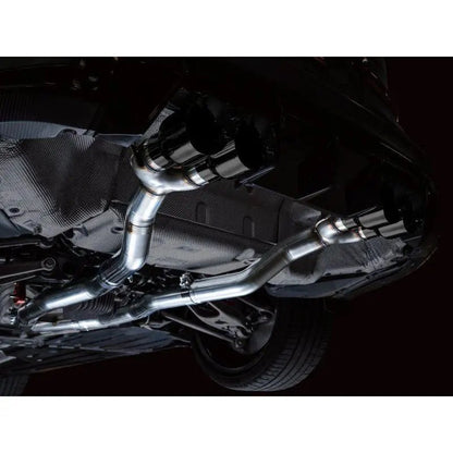 AWE Track Edition Catback Exhaust for BMW G8X M3/M4 - Diamond Black Tips - Get it from Bo