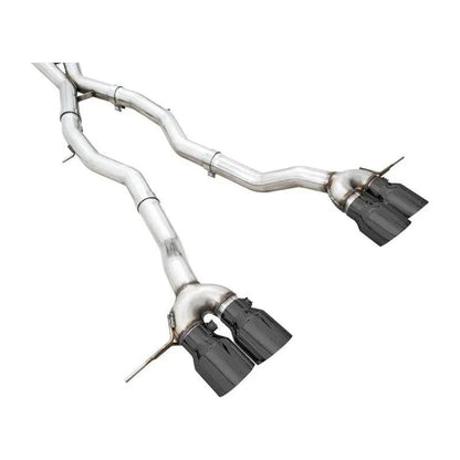 AWE Track Edition Catback Exhaust for BMW G8X M3/M4 - Diamond Black Tips - Get it from Bo