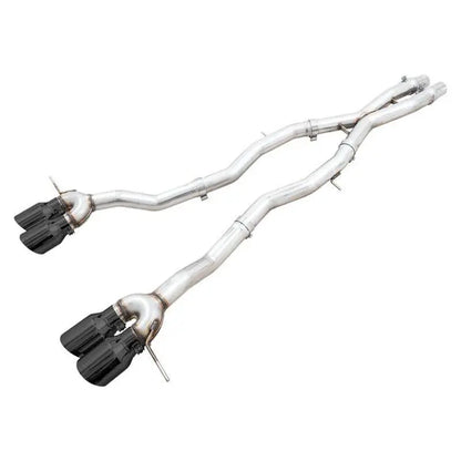 AWE Track Edition Catback Exhaust for BMW G8X M3/M4 - Diamond Black Tips NP Motorsports