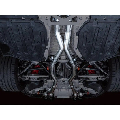 AWE Track Edition Catback Exhaust for BMW G8X M3/M4 - Diamond Black Tips - Get it from Bo