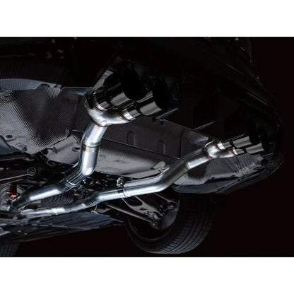 AWE Track Edition Catback Exhaust for BMW G8X M3/M4 - Diamond Black Tips NP Motorsports