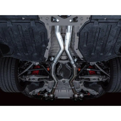 AWE Track Edition Catback Exhaust for BMW G8X M3/M4 - Diamond Black Tips NP Motorsports