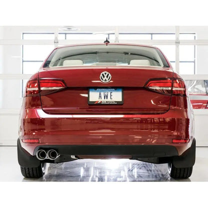 AWE Tuning 09-14 Volkswagen Jetta Mk6 1.4T Track Edition Exhaust - Chrome Silver Tips NP Motorsports
