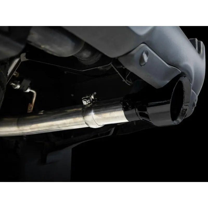 AWE Tuning 09-18 RAM 1500 5.7L (w/Cutouts) 0FG Dual Rear Exit Cat-Back Exhaust - Diamond Black Tips - Get it from Bo
