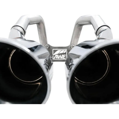 AWE Tuning 14-19 Chevy Corvette C7 Z06/ZR1 (w/o AFM) Track Edition Axle-Back Exhaust w/Chrome Tips NP Motorsports