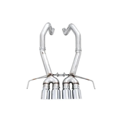 AWE Tuning 14-19 Chevy Corvette C7 Z06/ZR1 (w/o AFM) Track Edition Axle-Back Exhaust w/Chrome Tips - Get it from Bo