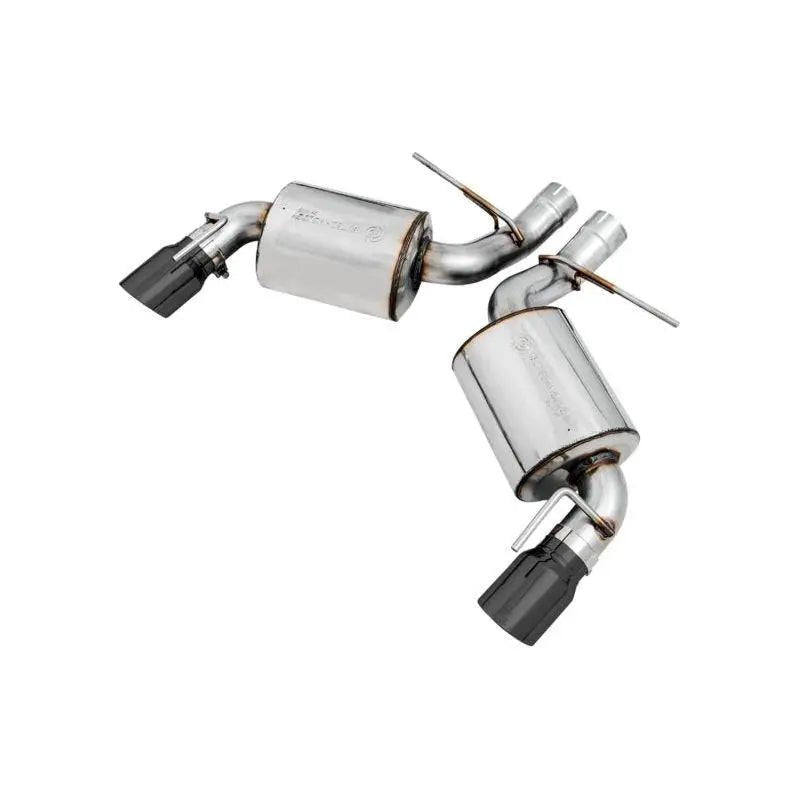 AWE Tuning 16-19 Chevrolet Camaro SS Axle-back Exhaust - Touring Edition (Diamond Black Tips) - Get it from Bo