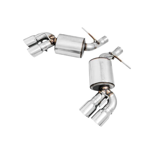 AWE Tuning 16-19 Chevrolet Camaro SS Axle-back Exhaust - Touring Edition (Quad Chrome Silver Tips) NP Motorsports