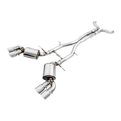 AWE Tuning 16-19 Chevy Camaro SS Res Cat-Back Exhaust -Touring Edition (Quad Chrome Silver Tips) NP Motorsports