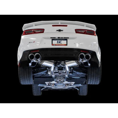 AWE Tuning 16-19 Chevy Camaro SS Res Cat-Back Exhaust -Touring Edition (Quad Chrome Silver Tips) NP Motorsports