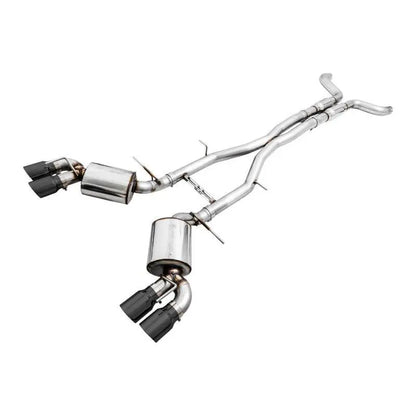 AWE Tuning 16-19 Chevy Camaro SS Res Cat-Back Exhaust -Touring Edition (Quad Diamond Black Tips) NP Motorsports