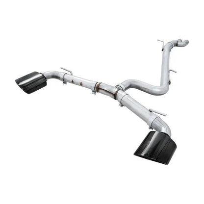AWE Tuning 17-19 Audi RS3 8V Track Edition Exhaust - Diamond Black Tips RS-Style Tips NP Motorsports