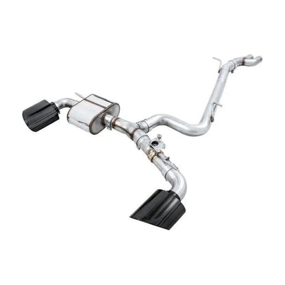 AWE Tuning 18-19 Audi TT RS 8S/RK3 2.5L Turbo Track Edition Exhaust - Diamond Black RS-Style Tips - Get it from Bo