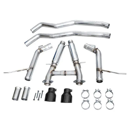 AWE Tuning 18-23 Dodge Durango SRT & Hellcat Track Edition Exhaust - Diamond Black Tips NP Motorsports