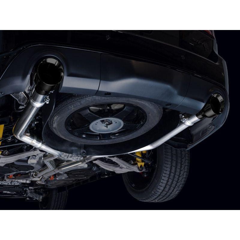 AWE Tuning 18-23 Dodge Durango SRT & Hellcat Track Edition Exhaust - Diamond Black Tips NP Motorsports