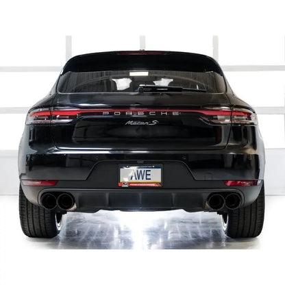 AWE Tuning 19-21 Porsche Macan 3.0T/2.9TT Touring Edition Catback Exhaust w/ Diamond Black Tips - Get it from Bo