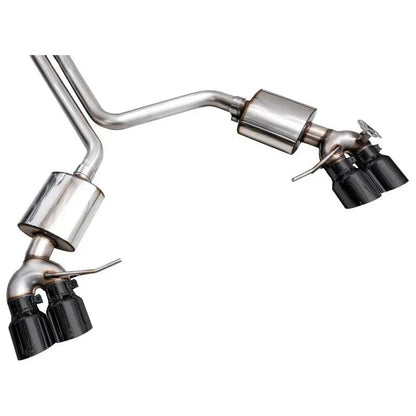 AWE Tuning 19-21 Porsche Macan 3.0T/2.9TT Touring Edition Catback Exhaust w/ Diamond Black Tips - Get it from Bo