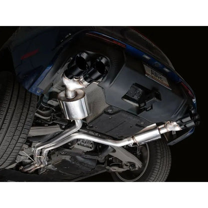 AWE Tuning 19-21 Porsche Macan 3.0T/2.9TT Touring Edition Catback Exhaust w/ Diamond Black Tips - Get it from Bo