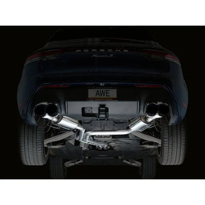 AWE Tuning 19-21 Porsche Macan 3.0T/2.9TT Touring Edition Catback Exhaust w/ Diamond Black Tips - Get it from Bo