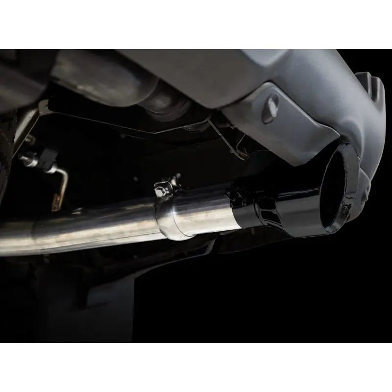 AWE Tuning 19-21 RAM 1500 5.7L (w/Cutouts) 0FG Dual Rear Exit Cat-Back Exhaust - Diamond Black Tips - Get it from Bo