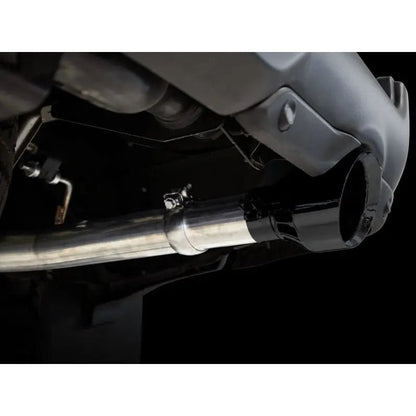 AWE Tuning 19-21 RAM 1500 5.7L (w/Cutouts) 0FG Dual Rear Exit Cat-Back Exhaust - Diamond Black Tips - Get it from Bo