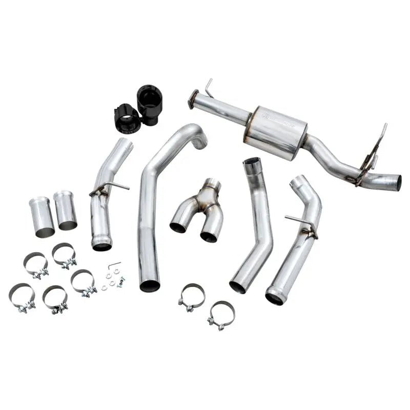AWE Tuning 19-21 RAM 1500 5.7L (w/Cutouts) 0FG Dual Rear Exit Cat-Back Exhaust - Diamond Black Tips - Get it from Bo