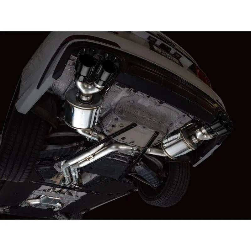AWE Tuning 19-23 Audi C8 S6/S7 2.9T V6 AWD Touring Edition Exhaust - Diamond Black Tips - Get it from Bo