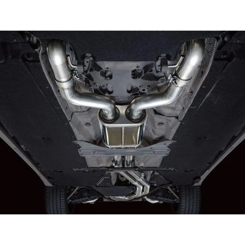 AWE Tuning 19-23 Audi C8 S6/S7 2.9T V6 AWD Touring Edition Exhaust - Diamond Black Tips - Get it from Bo
